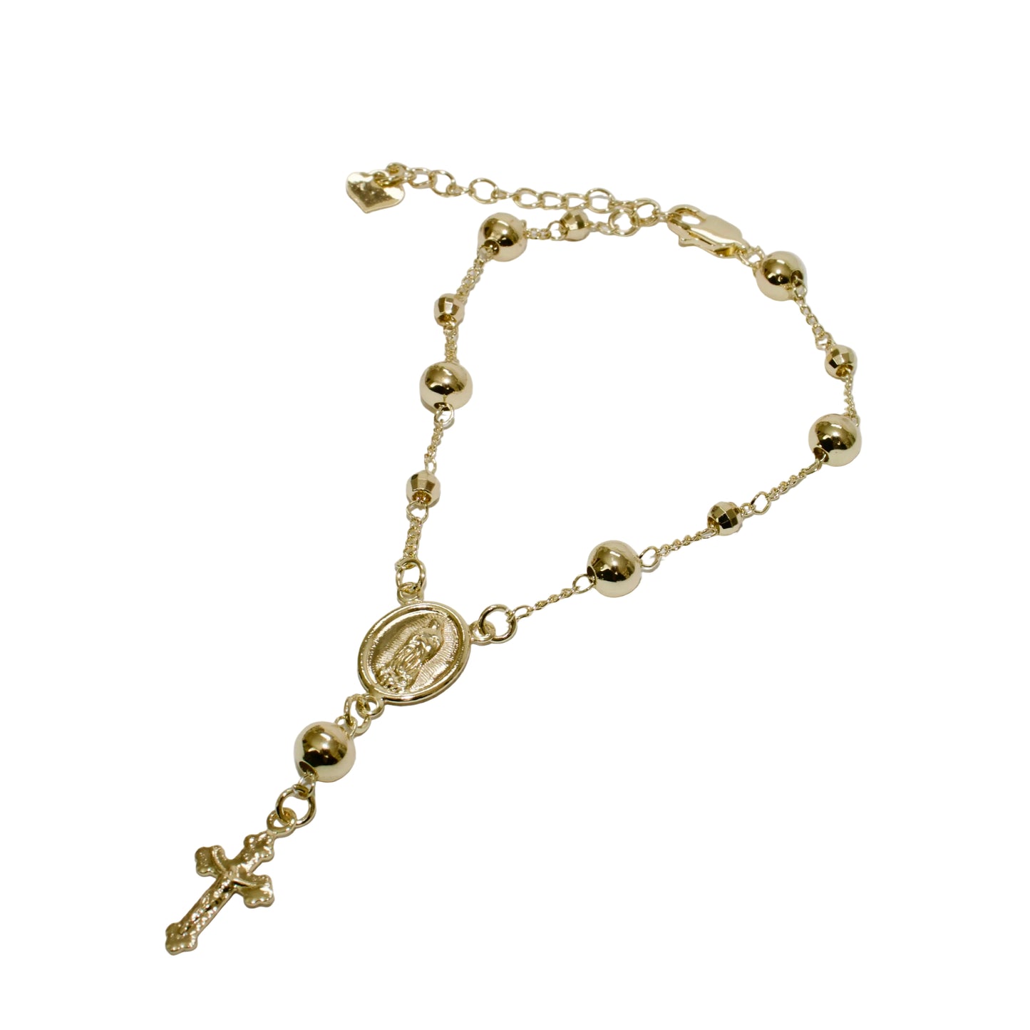 Virgin Mary rosary bracelet