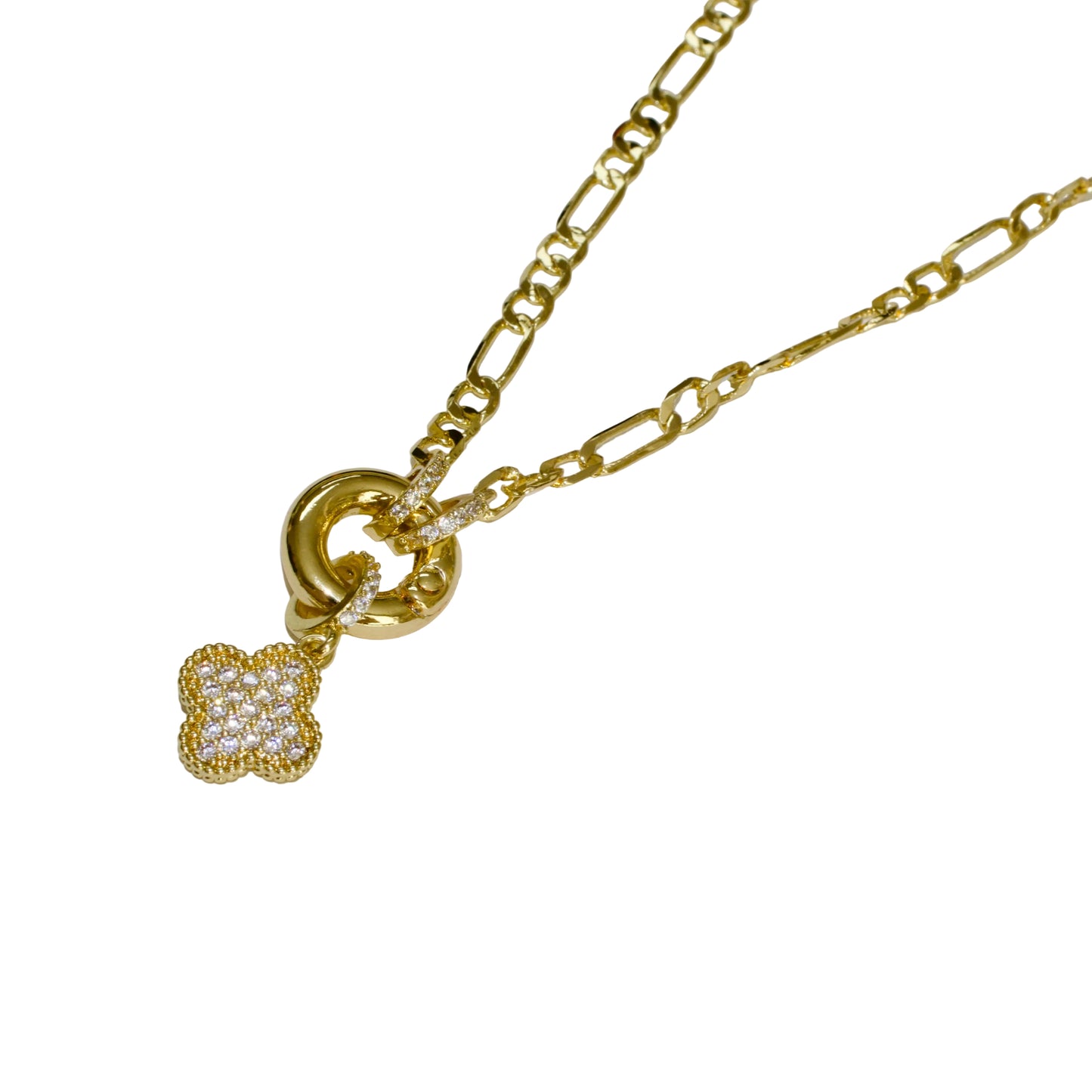 Clover Toggle Necklace