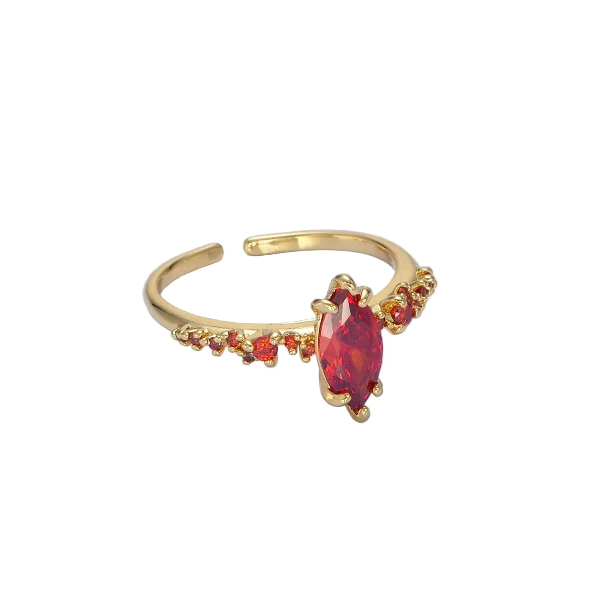 Crimson Gem Ring