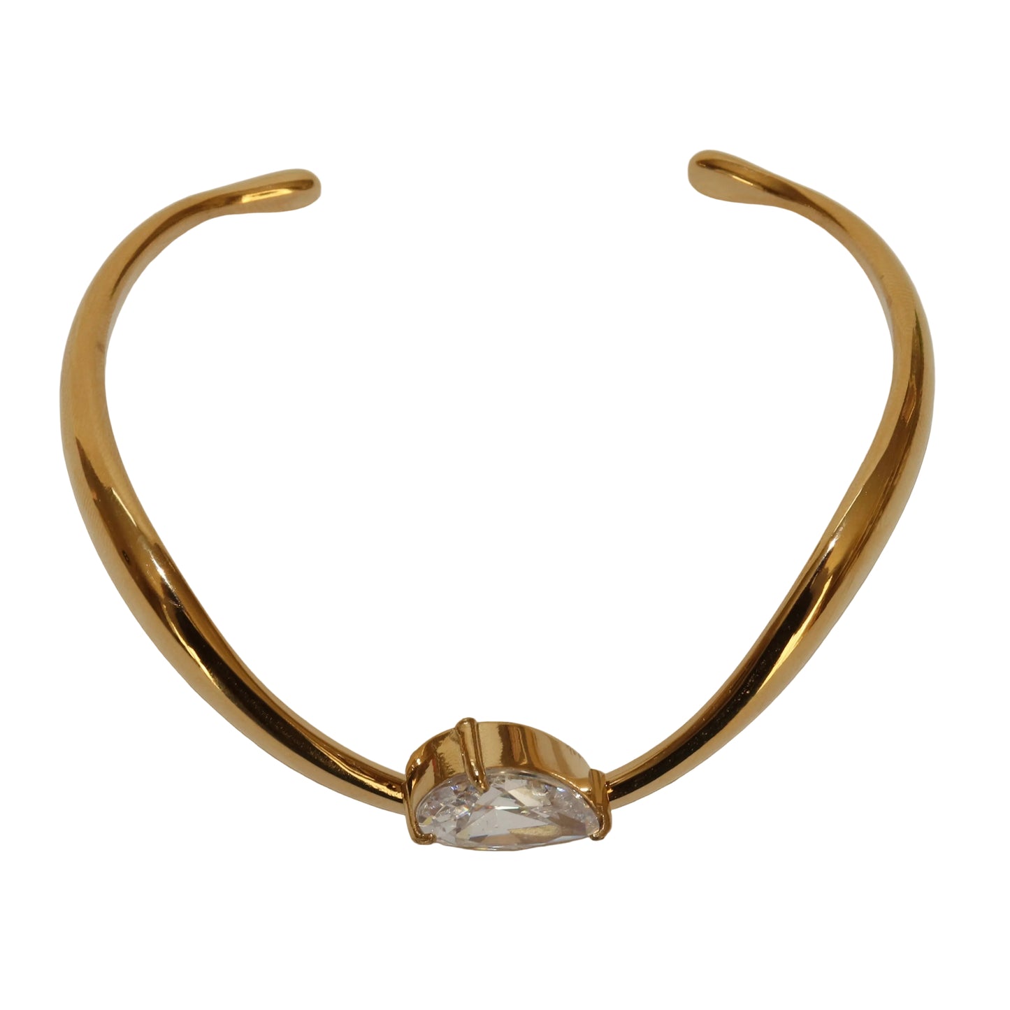 Teardrop effect bangle