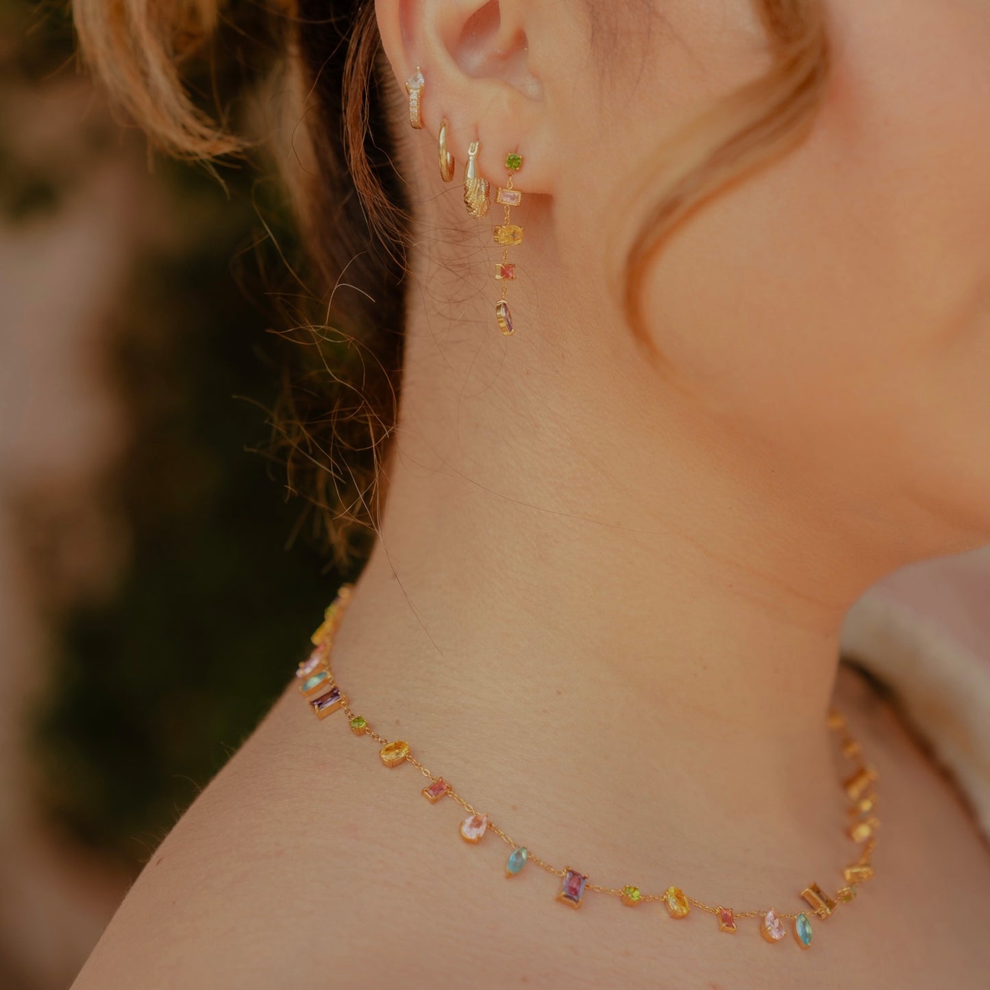 Sea Glass Sparkle Necklace