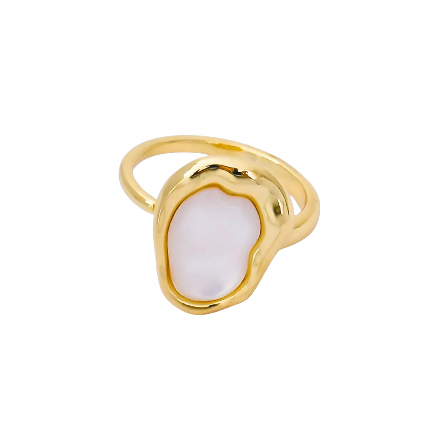 Pearl molten ring