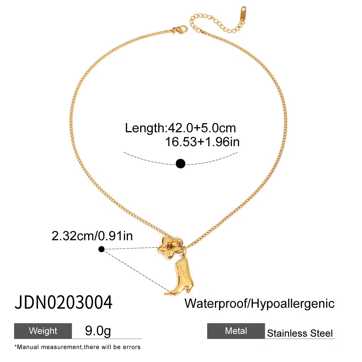 Cowgirl Charm Necklace