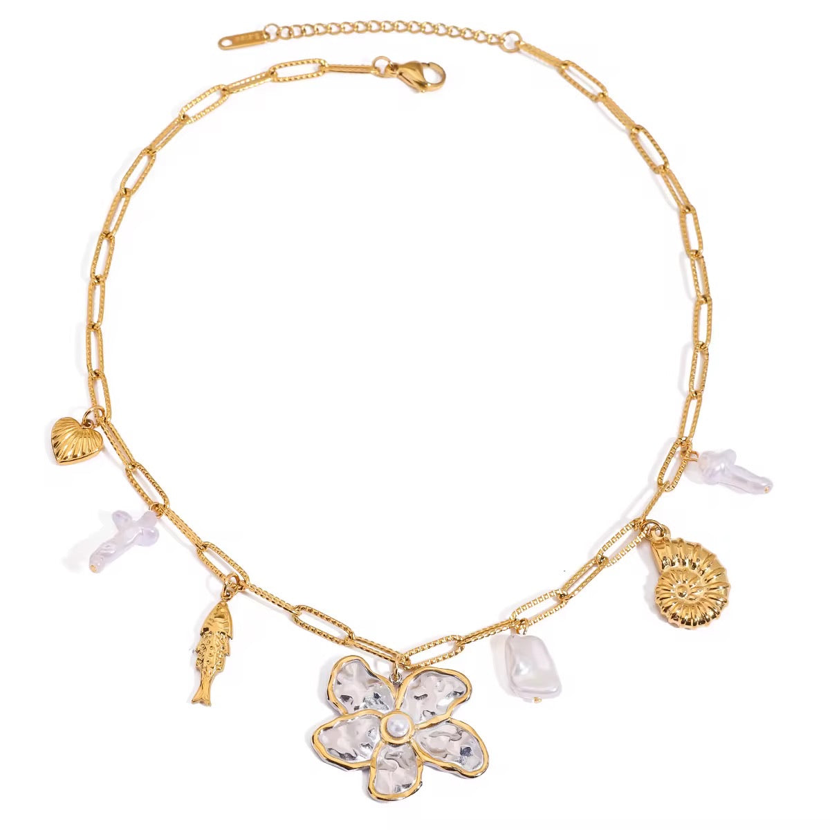 Island Adornments Charm Necklace