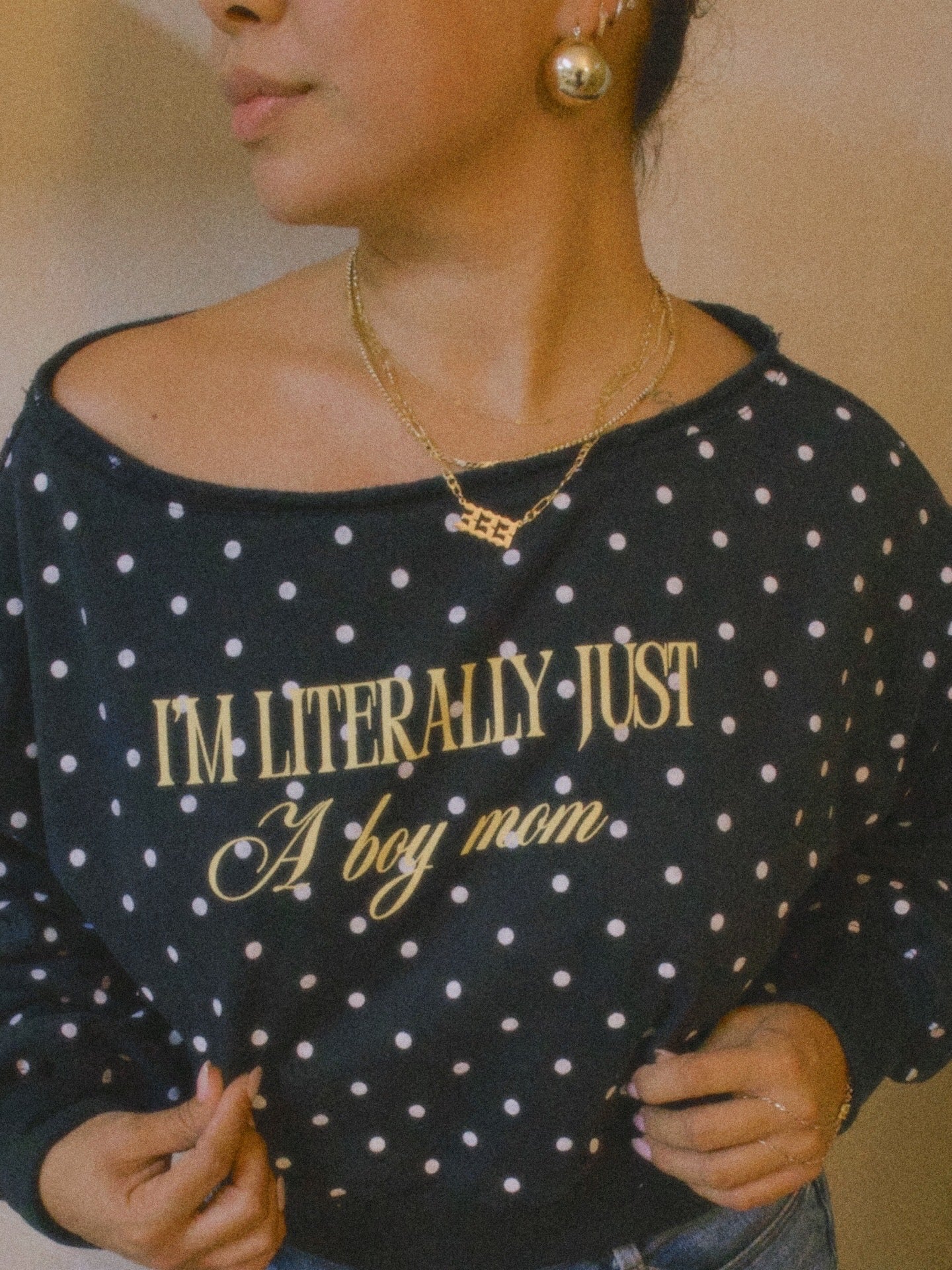 Literally just a boy mom sweatshirt