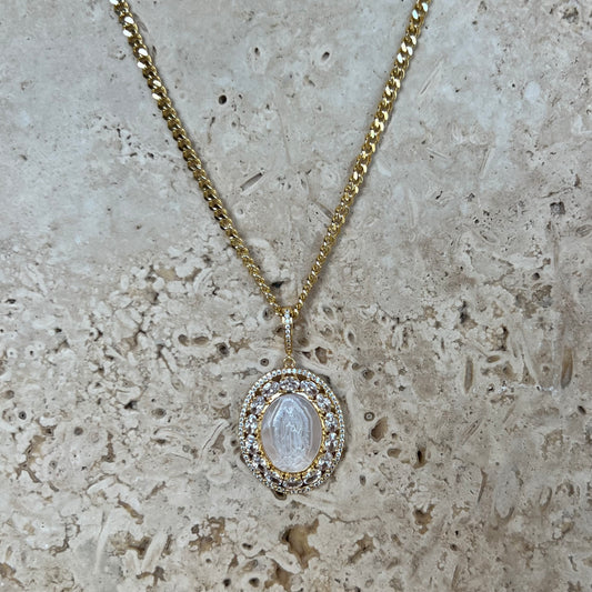 Milagrosa virgen necklace