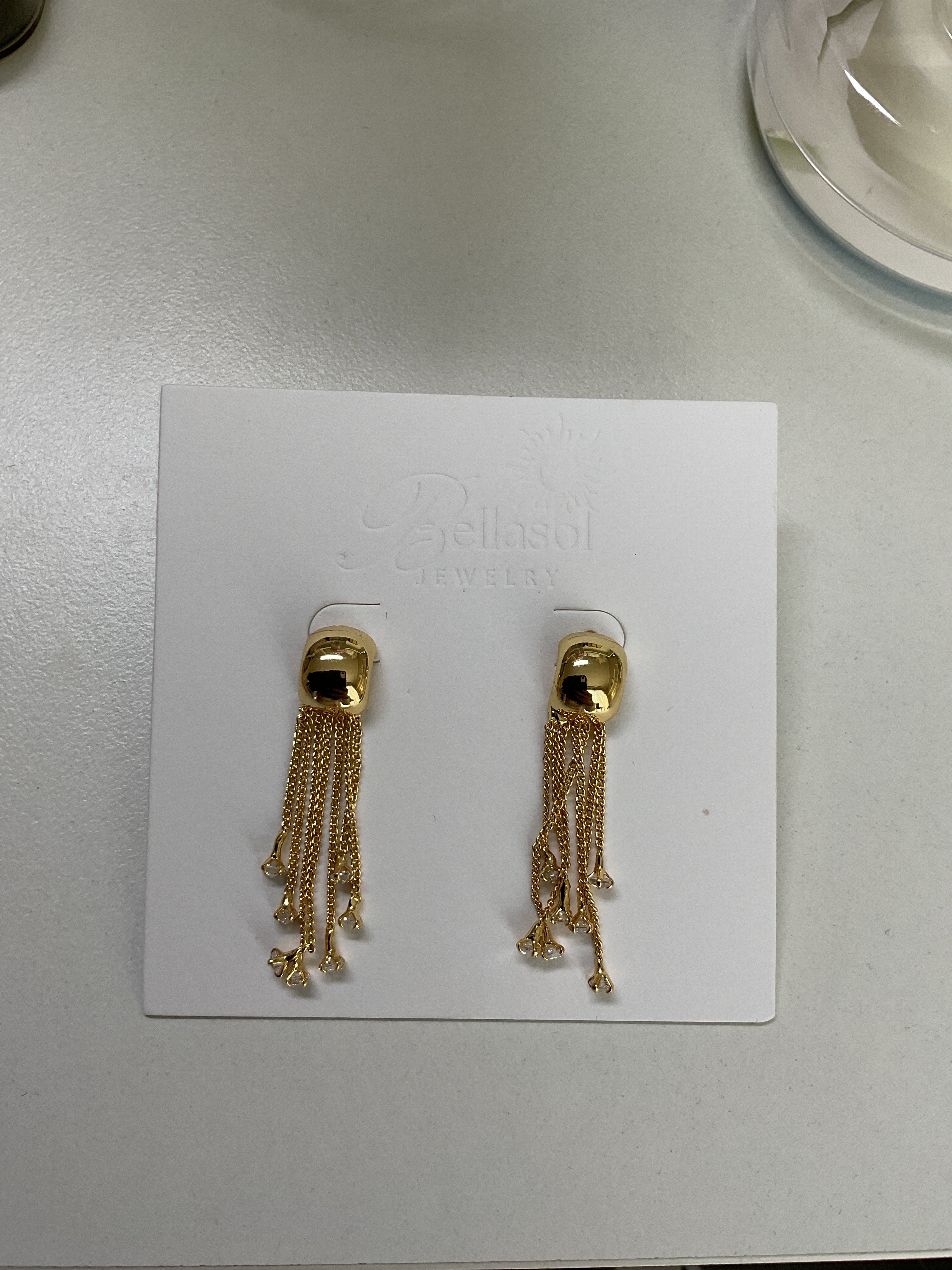 Dangle Chain earrings