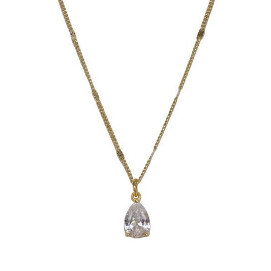 Enamorada teardrop necklace