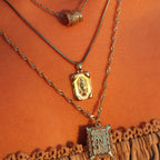 Vintage Initial Necklace