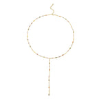Halo Lariat Necklace