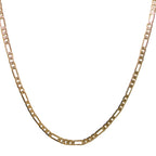 Stamped Figaro Chain