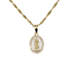Opal Virgencita Necklace