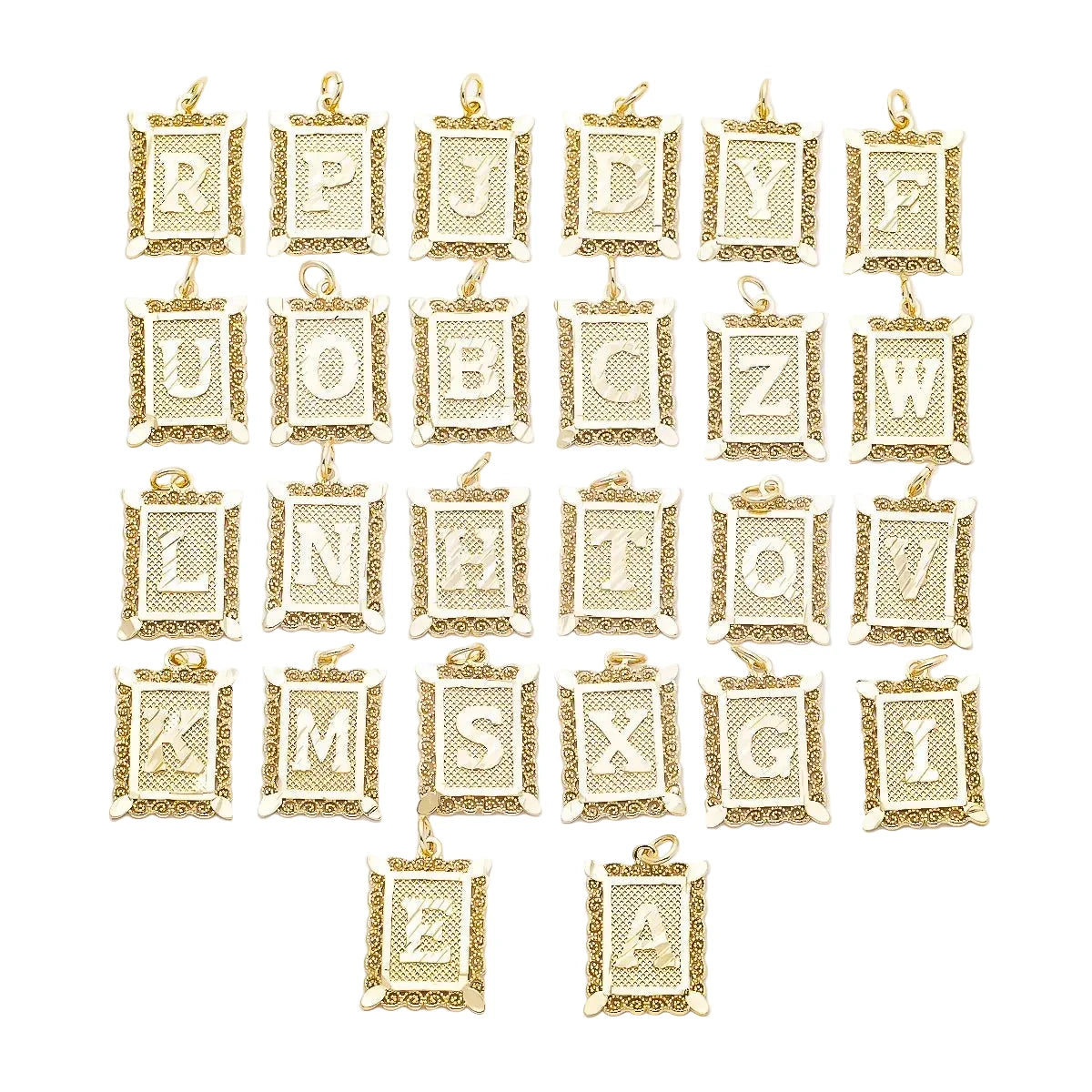 Vintage Initial Necklace