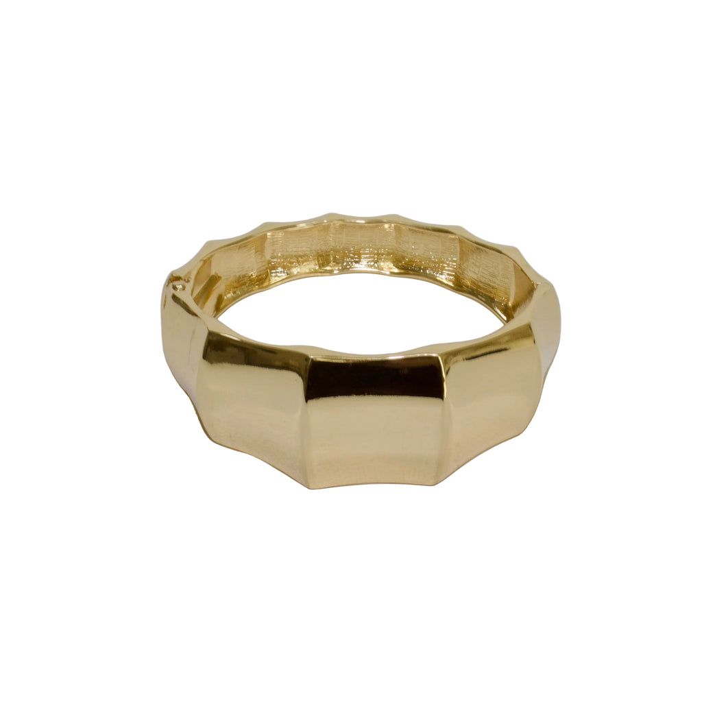 Golden Ripple Bangle