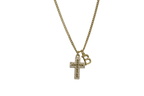 Mothering you cross necklace