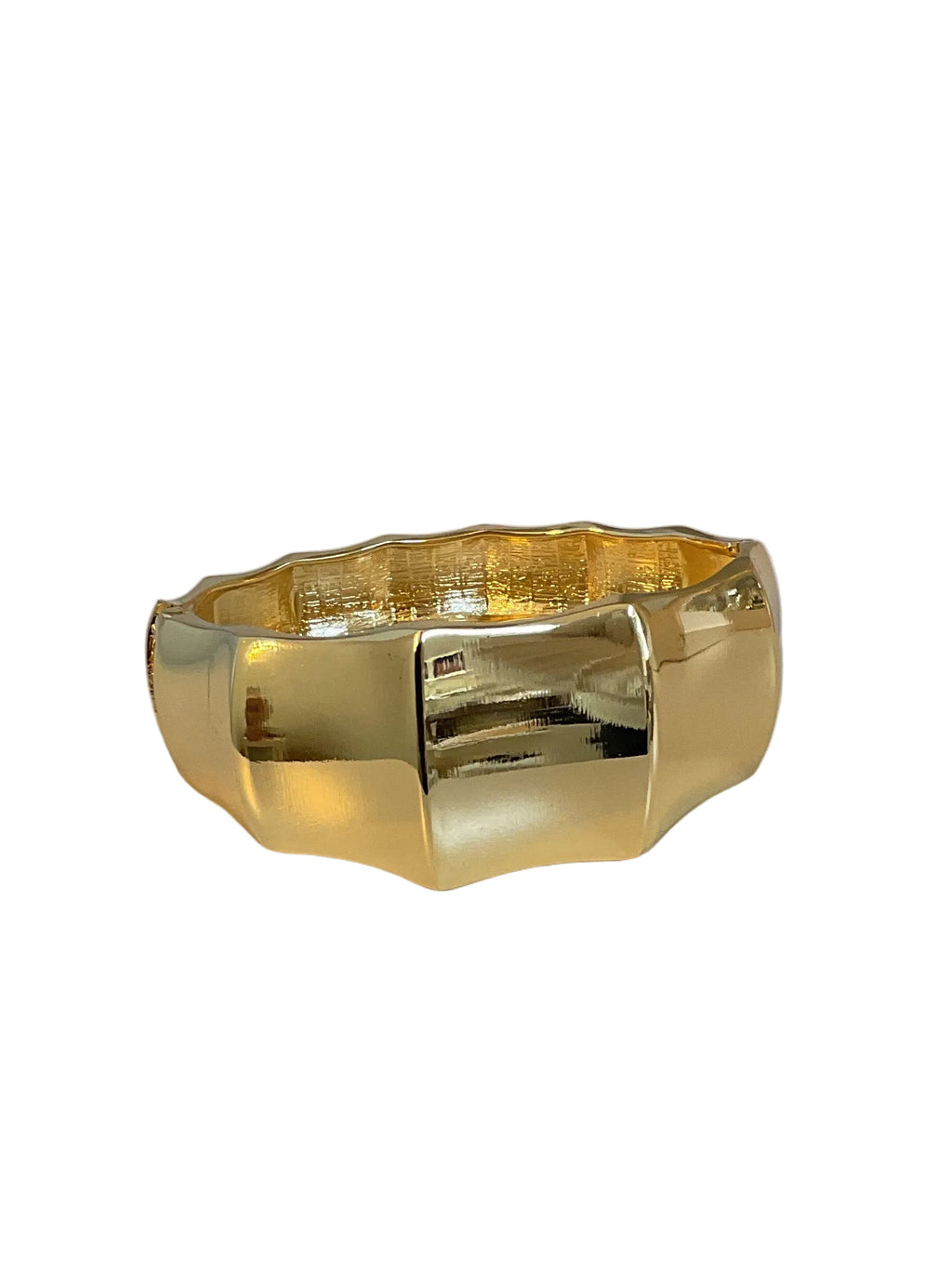 Golden Ripple Bangle