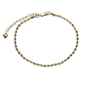 Braided Chain Anklet