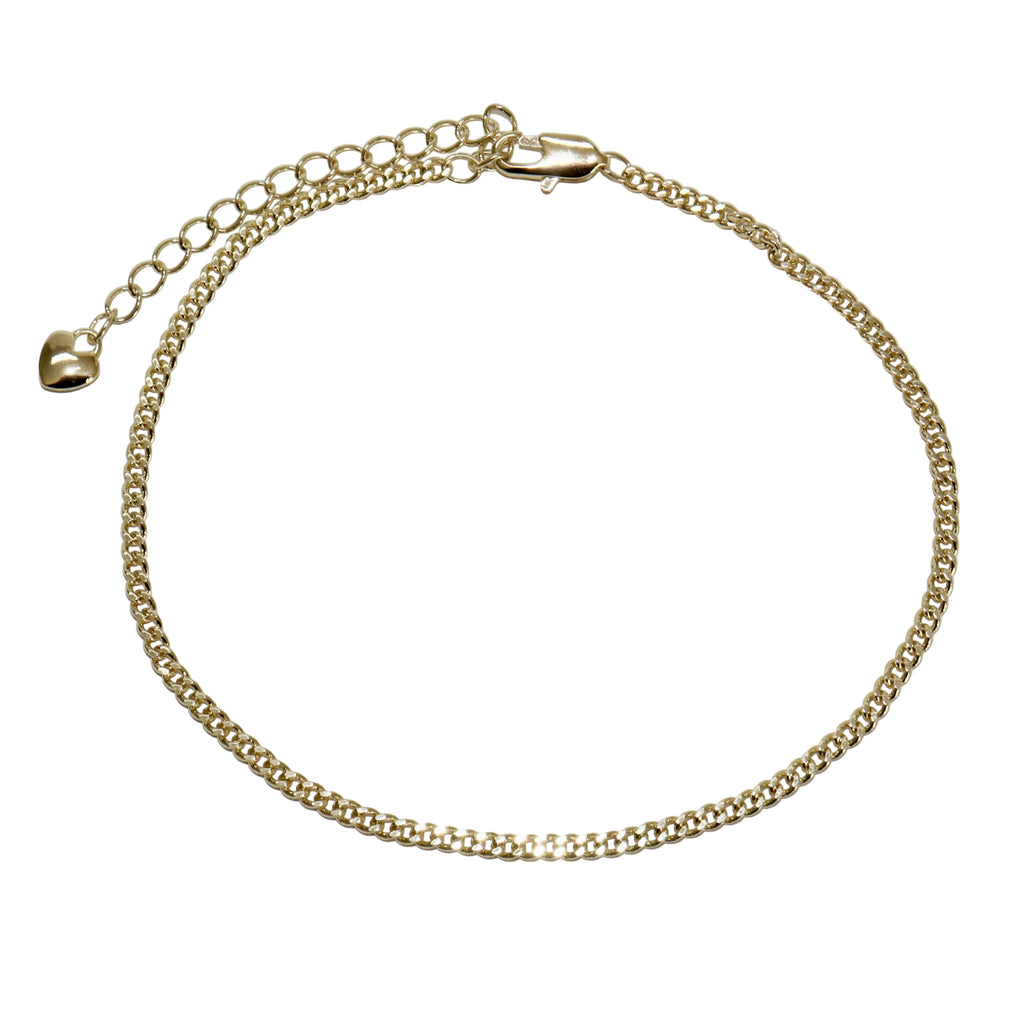 Cuban Link Anklet