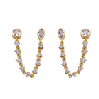 Champagne Glow Earring