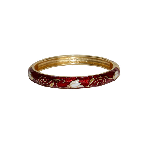 Ivory Rose Bangle