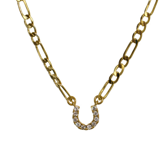 Horseshoe Figaro Necklace