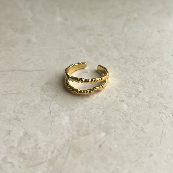 Waves Ring