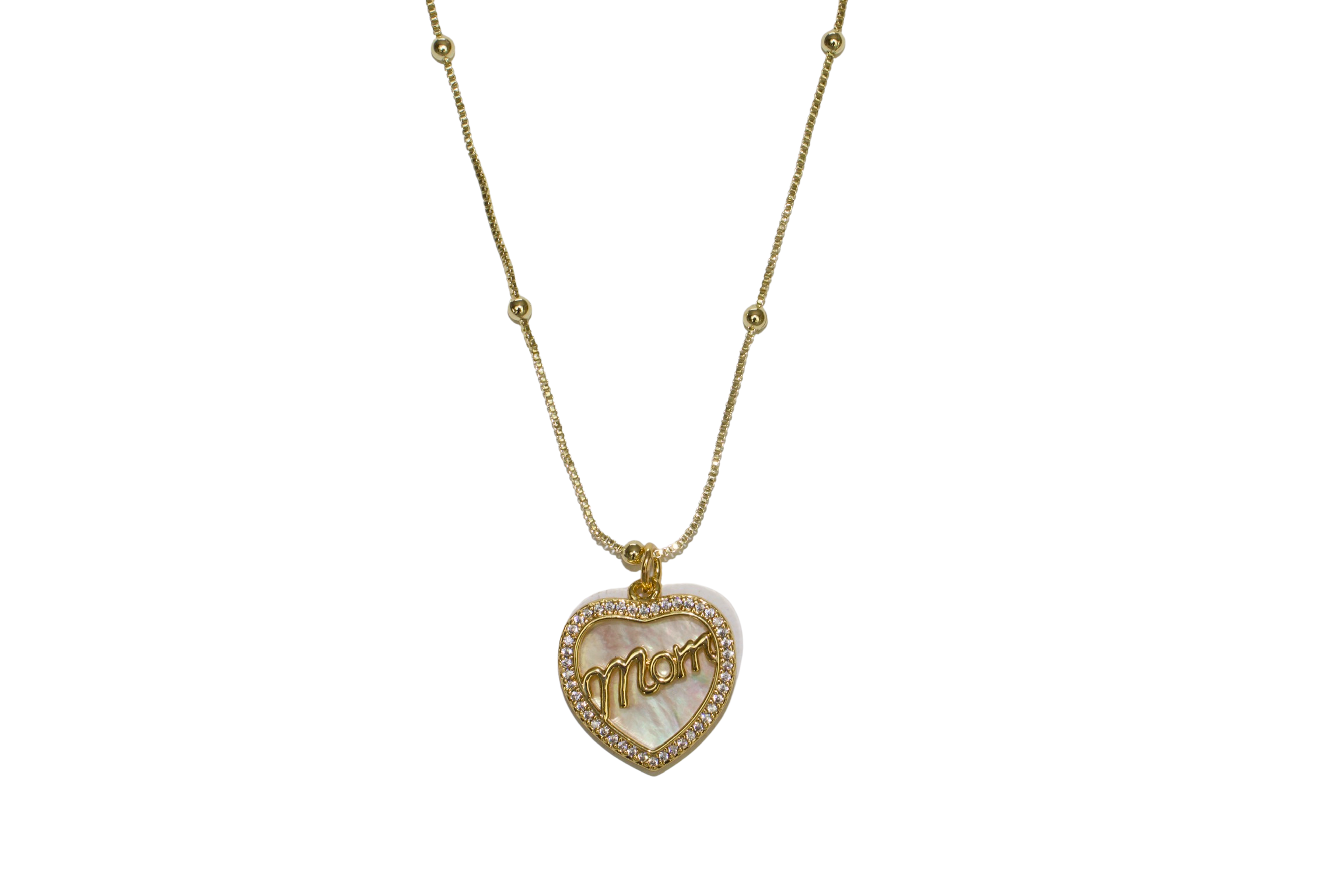 Pure love mom necklace