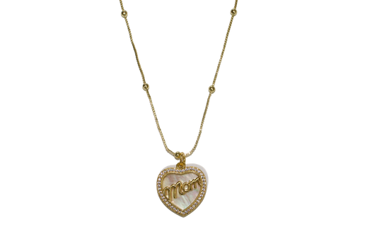 Pure love mom necklace