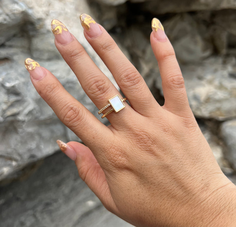 Única Perla Ring
