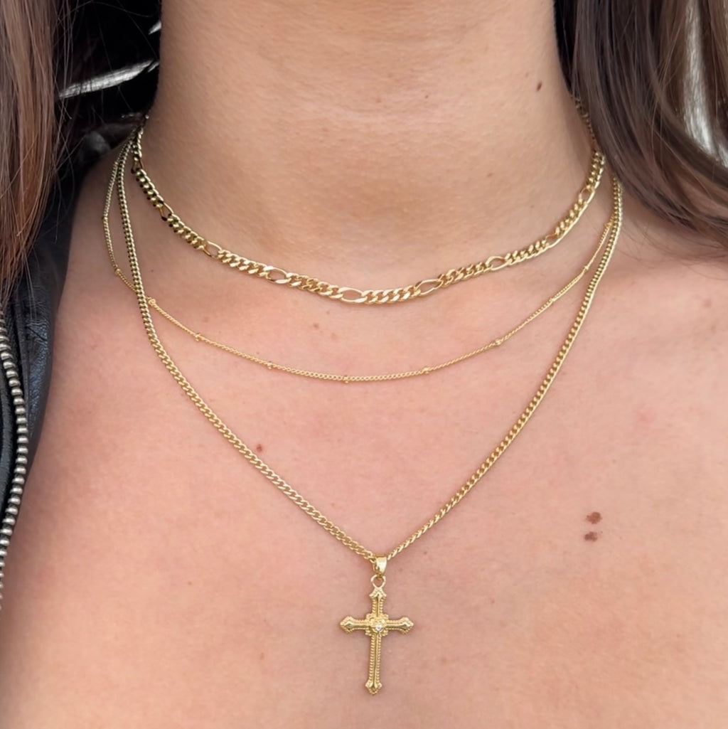 Esther Cross Necklace
