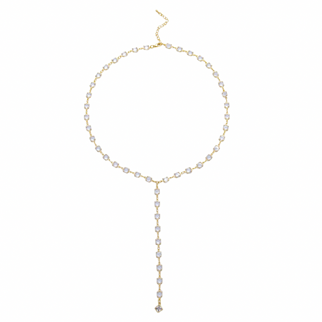 Terra lariat necklace