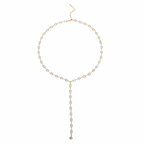 Terra lariat necklace