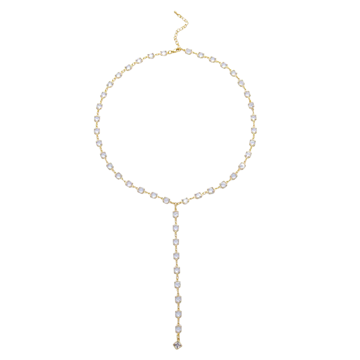 Terra lariat necklace