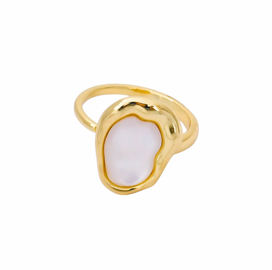 Pearl molten ring