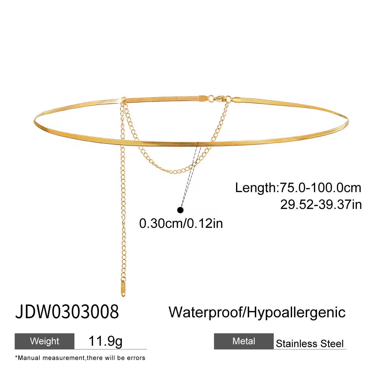 Golden Goddess Waist Chain