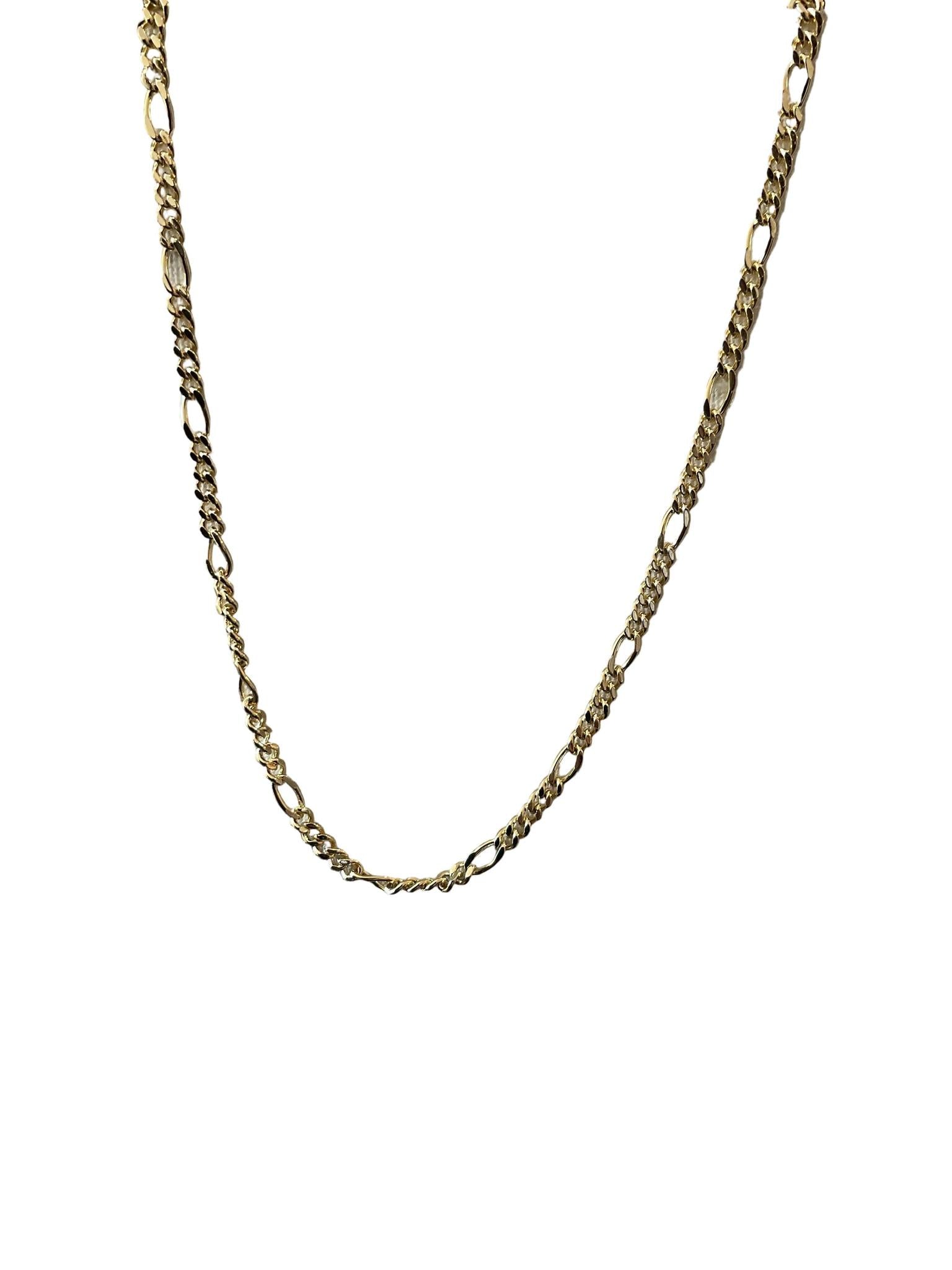Curved Chunky Figaro Chain